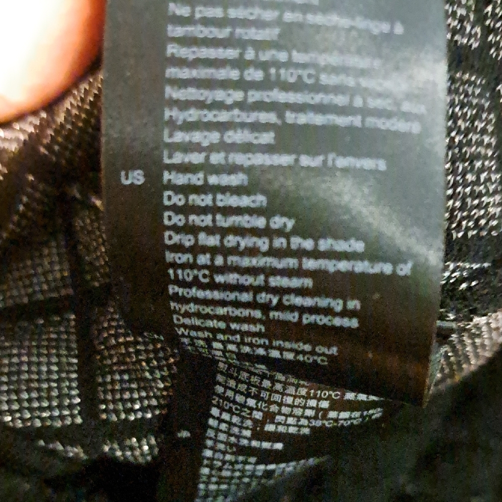 Sandro Black Quilted Mini Dress with Button Accents - Picture 4 of 4
